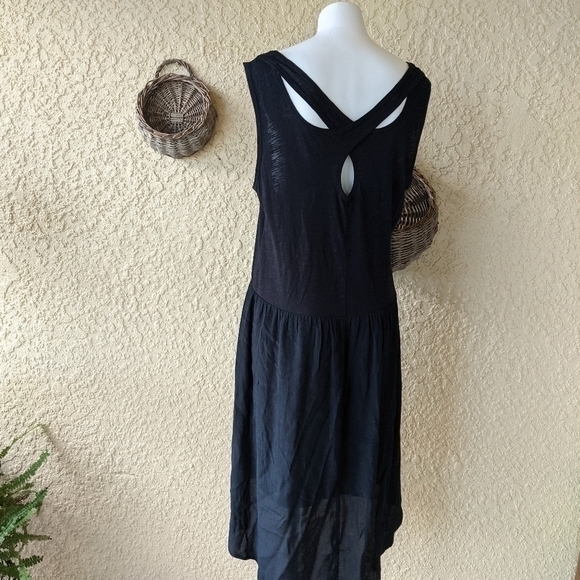 Soft‎ surroundings  high low cross back dress - Picture 3 of 5